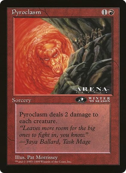 Pyroclasm (3rd Place) (Arena League), Oversize Cards #21530