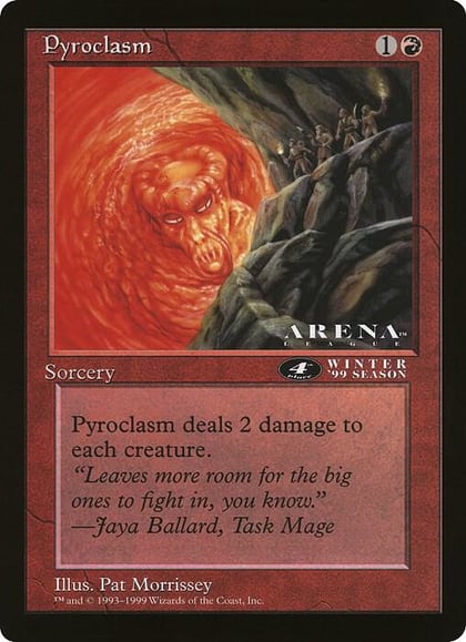 Pyroclasm (4th Place) (Arena League), Oversize Cards #21531
