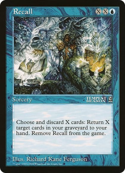 Recall (Arena League), Oversize Cards #21532