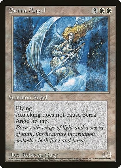 Serra Angel (Comic Insert), Oversize Cards #21534