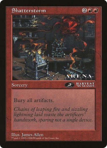 Shatterstorm (2nd Place) (Arena League), Oversize Cards #21535