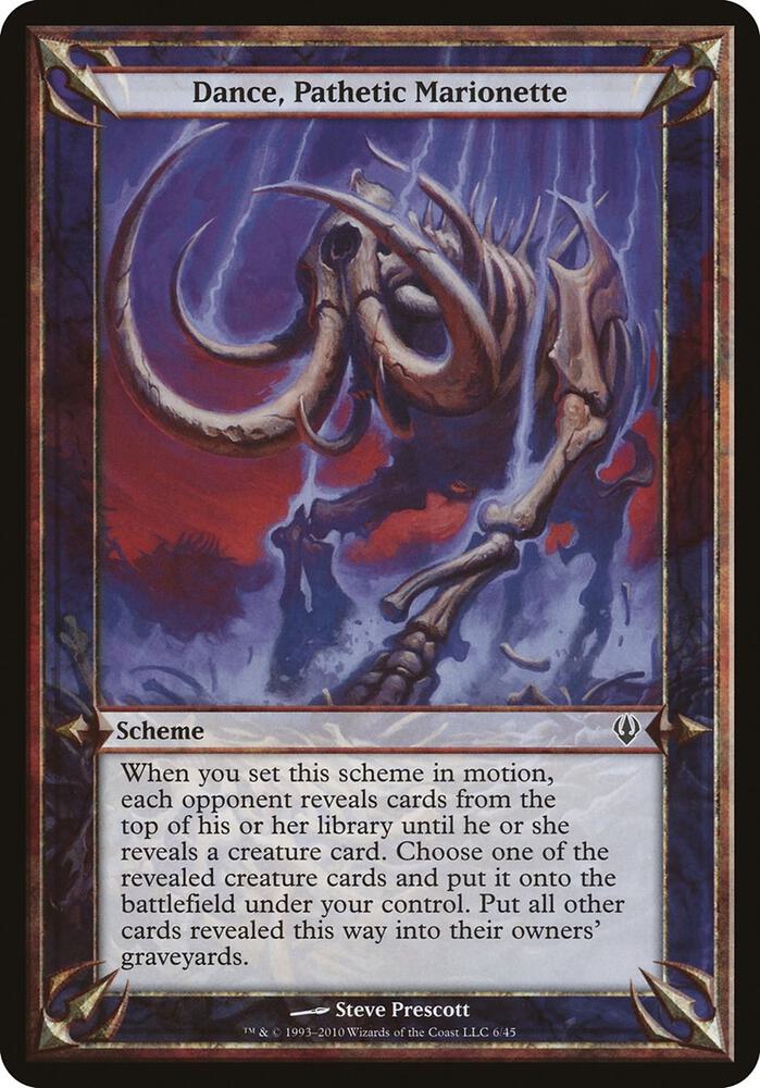Dance, Pathetic Marionette (Archenemy), Oversize Cards #37113