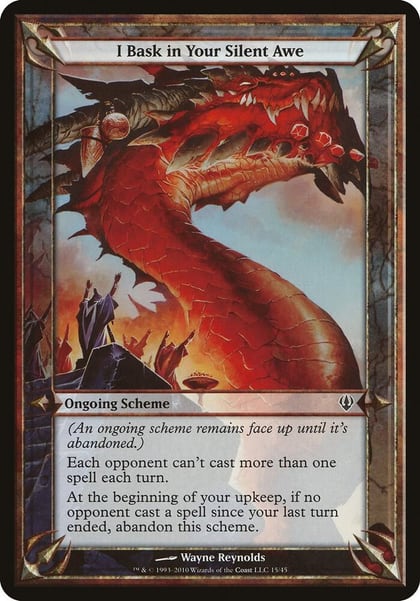 I Bask in Your Silent Awe (Archenemy), Oversize Cards #37150