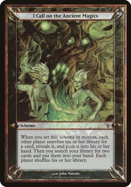 I Call on the Ancient Magics (Colorless), Oversize Cards #37151