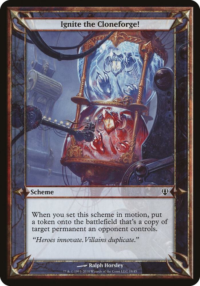 Ignite the Cloneforge! (Archenemy), Oversize Cards #37154