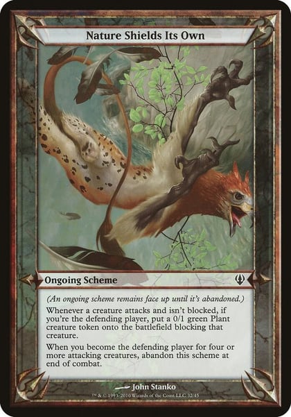 Nature Shields Its Own (Archenemy), Oversize Cards #37196