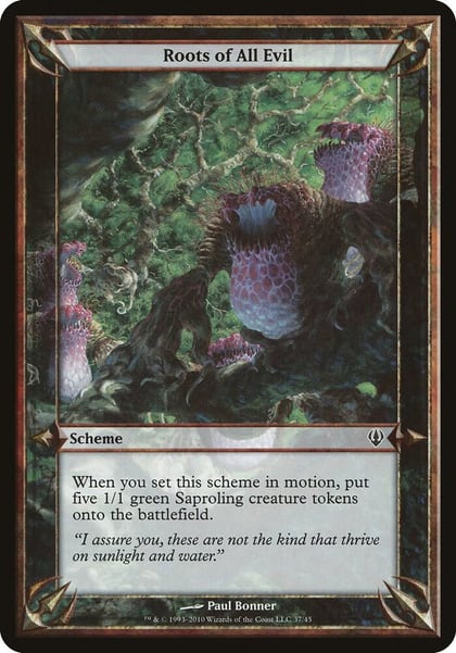 Roots of All Evil (Archenemy), Oversize Cards #37213