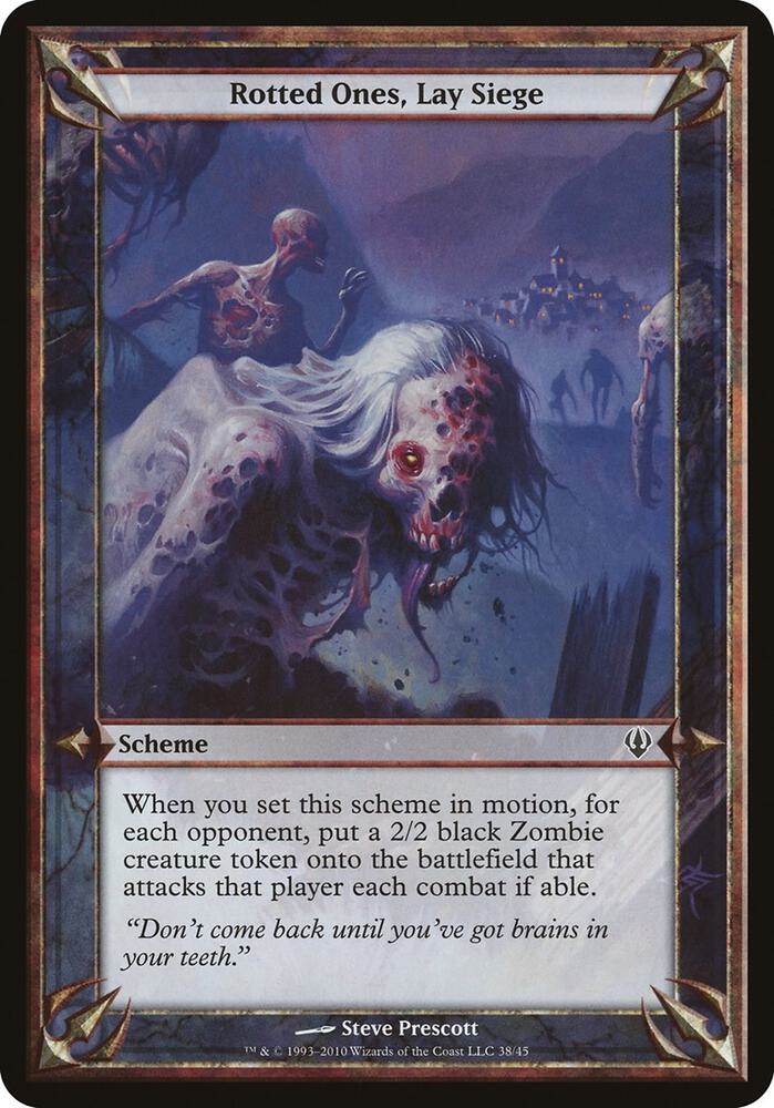 Rotted Ones, Lay Siege (Archenemy), Oversize Cards #37214