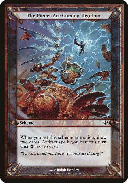 The Pieces Are Coming Together (Archenemy), Oversize Cards #37244