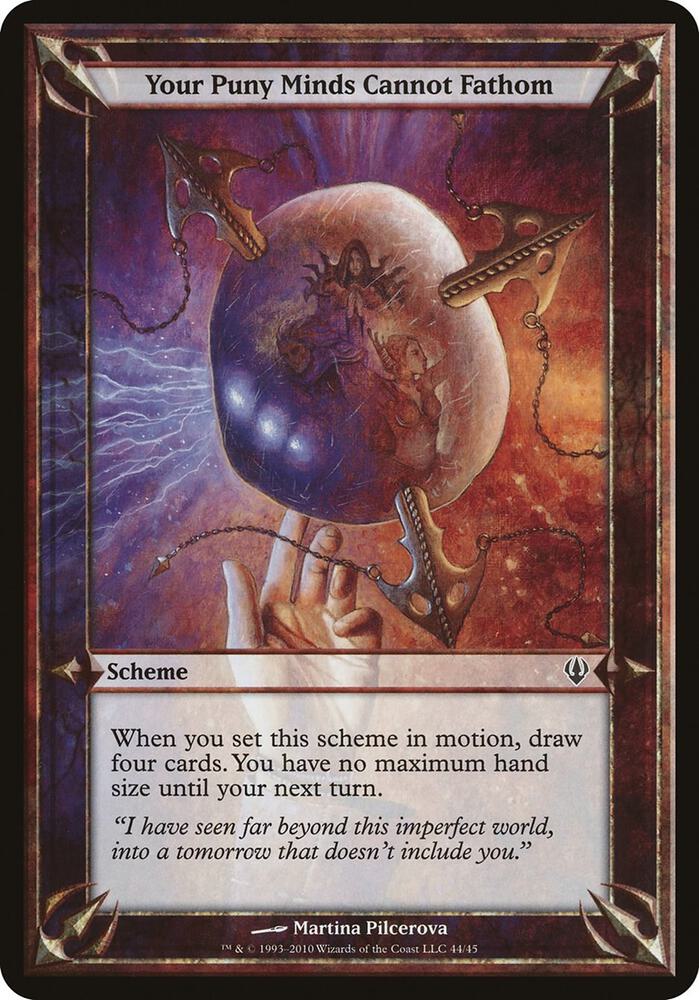 Your Puny Minds Cannot Fathom (Archenemy), Oversize Cards #37268