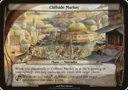 Cliffside Market (Planechase), Oversize Cards #37275