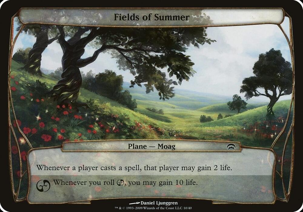 Fields of Summer (Planechase), Oversize Cards #37278
