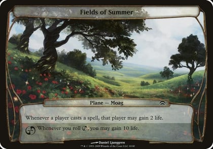 Fields of Summer (Planechase), Oversize Cards #37278