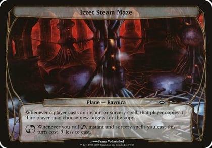 Izzet Steam Maze (Planechase), Oversize Cards #37284