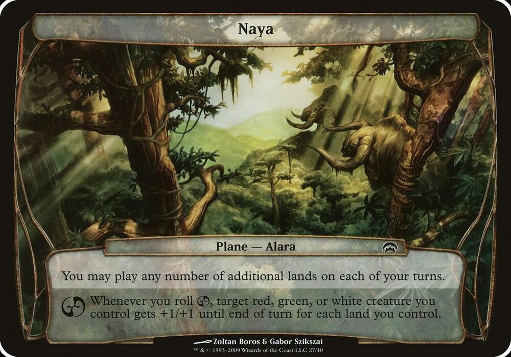 Naya (Planechase), Oversize Cards #37291