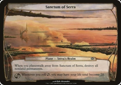 Sanctum of Serra (Planechase), Oversize Cards #37296
