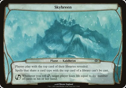 Skybreen (Planechase), Oversize Cards #37299