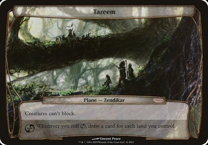 Tazeem (Release Event Promo), Oversize Cards #37302