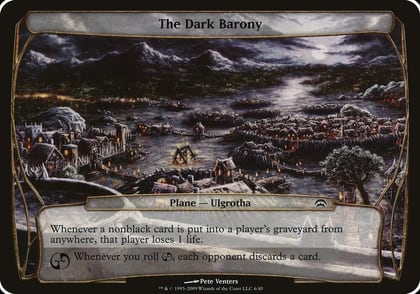 The Dark Barony (Planechase), Oversize Cards #37304