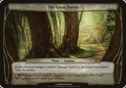The Great Forest (Planechase), Oversize Cards #37307