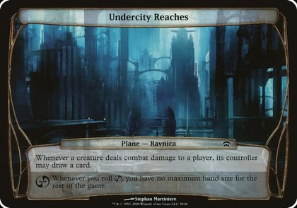 Undercity Reaches (Planechase), Oversize Cards #37311