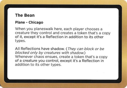 The Bean (Black Lotus Unknown Planechase), Oversize Cards #686482