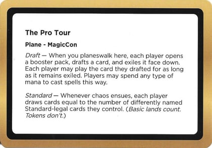 The Pro Tour (Black Lotus Unknown Planechase), Oversize Cards #686485