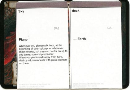 Sky Deck (Black Lotus Unknown Planechase), Oversize Cards #686491