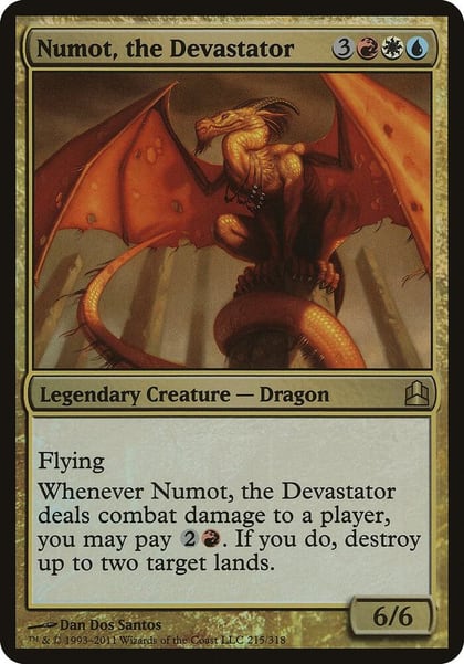 Numot, the Devastator (Commander), Oversize Cards #70773