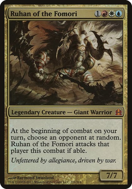 Ruhan of the Fomori (Commander), Oversize Cards #70776