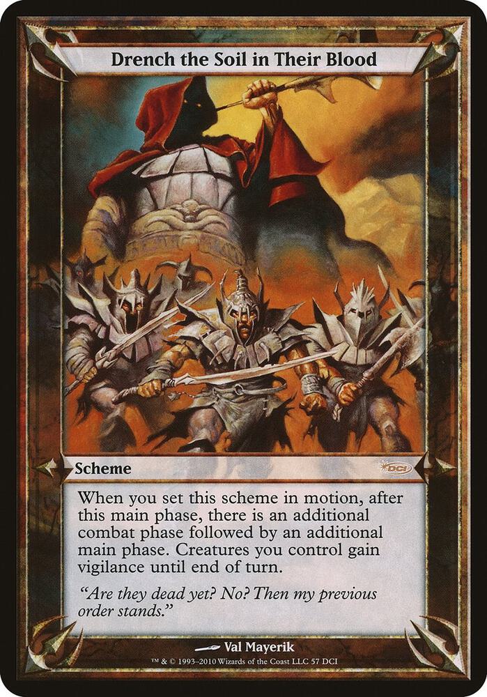 Drench the Soil in Their Blood (WPN & Gateway), Oversize Cards #70907