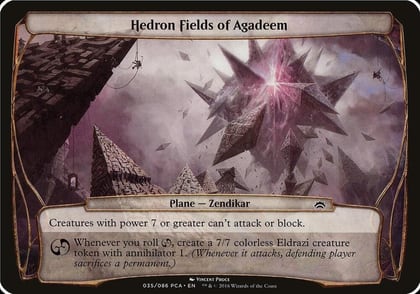 Hedron Fields of Agadeem (Planechase Anthology), Oversize Cards #81908