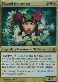 Mayael the Anima (Commander's Arsenal), Oversize Cards #94978