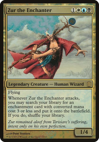 Zur the Enchanter (Commander's Arsenal), Oversize Cards #94979