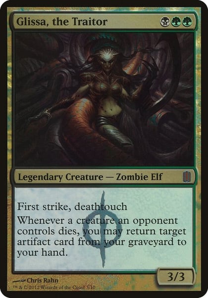 Glissa, the Traitor (Commander's Arsenal), Oversize Cards #94982
