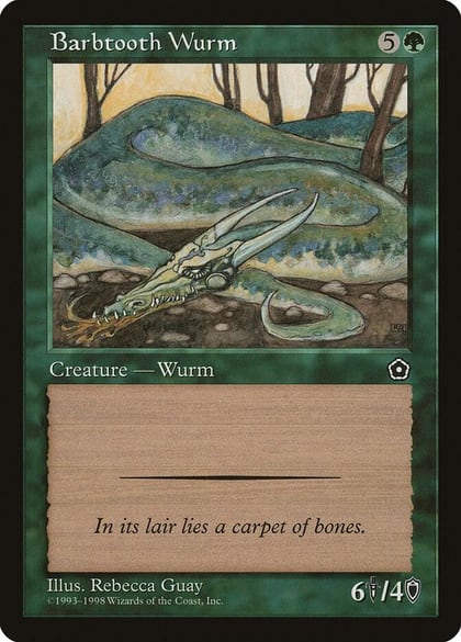 Barbtooth Wurm, Portal Second Age #105