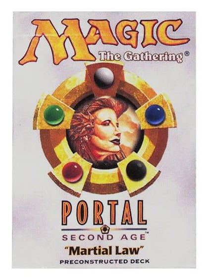 Portal Second Age Theme Deck - Martial Law, Portal Second Age P175150