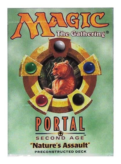 Portal Second Age Theme Deck - Nature's Assault, Portal Second Age P175158