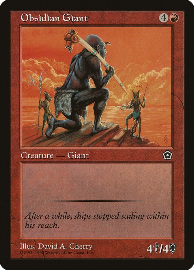 Obsidian Giant, Portal Second Age #182