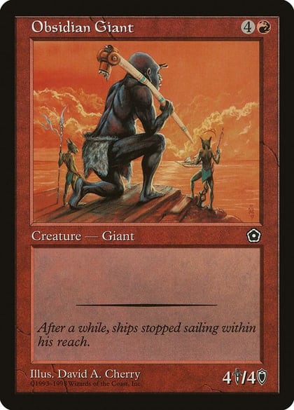 Obsidian Giant, Portal Second Age #182
