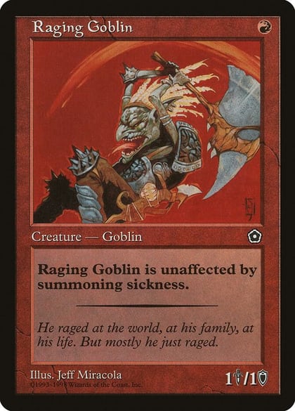 Raging Goblin, Portal Second Age #195