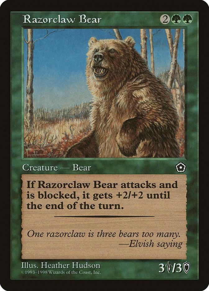 Razorclaw Bear, Portal Second Age #201