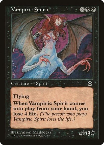Vampiric Spirit, Portal Second Age #242