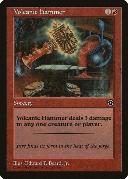 Volcanic Hammer, Portal Second Age #244