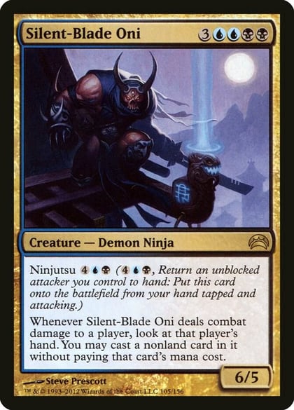 Silent-Blade Oni, Planechase 2012 105