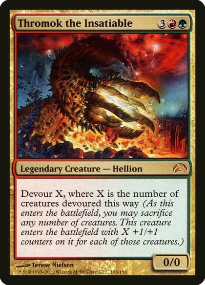 Thromok the Insatiable, Planechase 2012 106