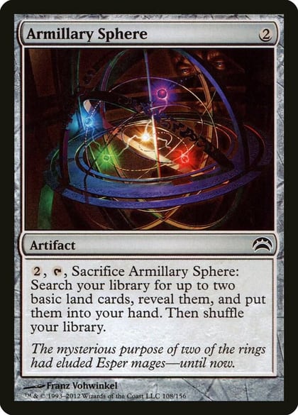 Armillary Sphere, Planechase 2012 108