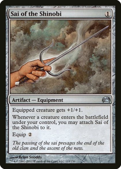 Sai of the Shinobi, Planechase 2012 113