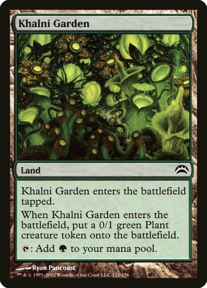 Khalni Garden, Planechase 2012 122