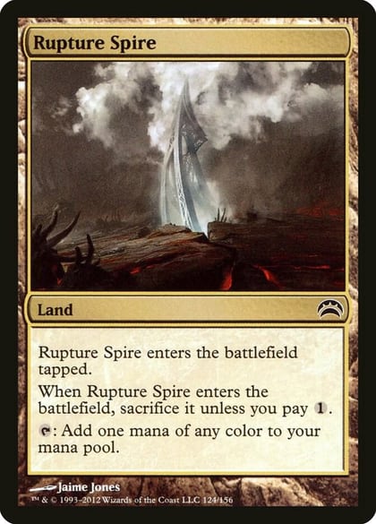 Rupture Spire, Planechase 2012 124